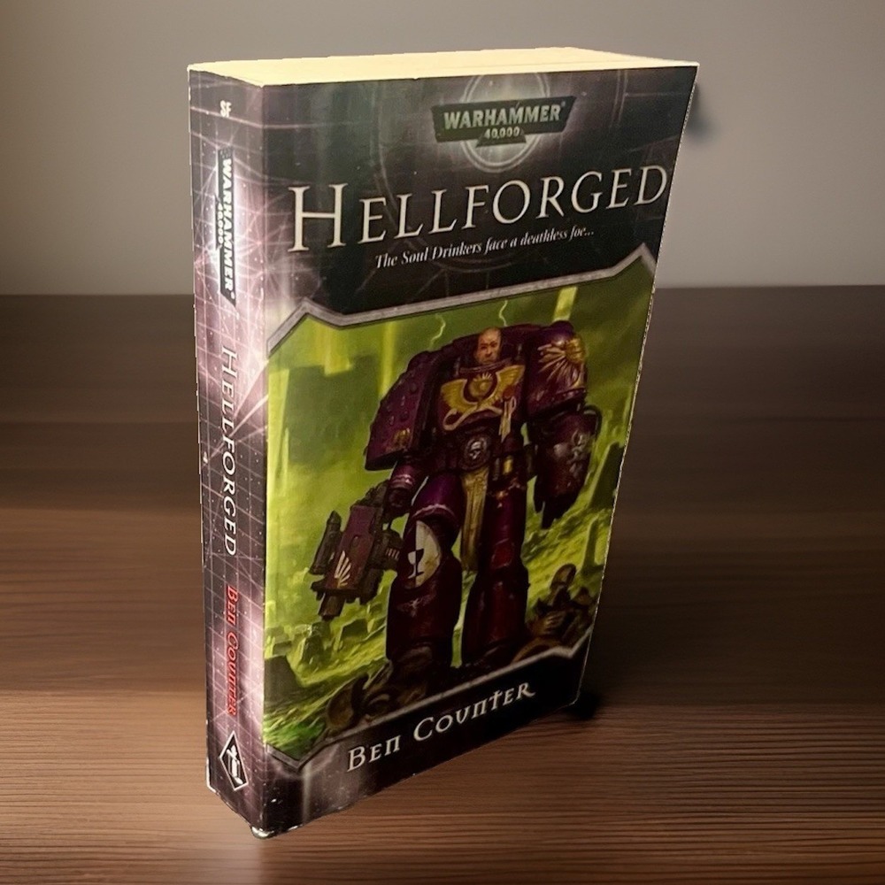 Warhammer 40K Hellforged Ben Counter Paperback 1st Edition 1st Print OOP